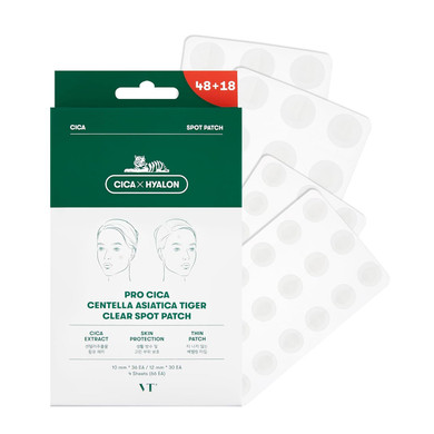Vt Cosmetics Pro Cica Centella Spot Patch (66 Count)