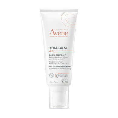 Avène Xeracalm A.D Lipid-Replenishing Balm, Atopic Dermatitis, Eczema-Prone Skin, For Dry, Itchy Skin, Restore Skin Barrier, Infants, Children & Adults, No Preservatives, Fragrance-Free 6.7 Oz