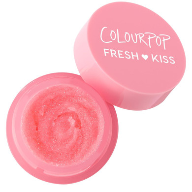 Colourpop Fresh Kiss Exfoliating Lip Scrub - Nourishing Lip Exfoliator To Gently Buff & Soften Skin - Enriched With Cocoa & Shea Butter To Lock In Moisture - Strawberry Milk (0.37 Oz)
