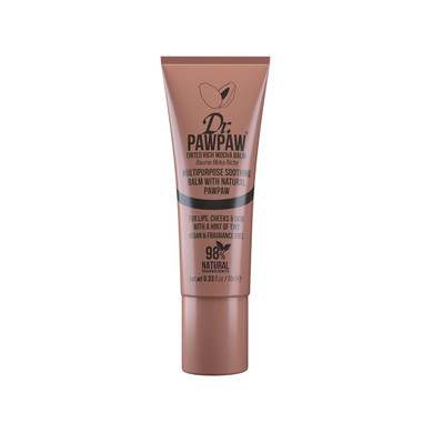 Dr. Pawpaw Multipurpose Tinted - Lip Moisturizer With Buildable Color - Natural Tinted Lip Balm - Lip Balm For Sensitive Skin - Rich Mocha - 0.33 Oz