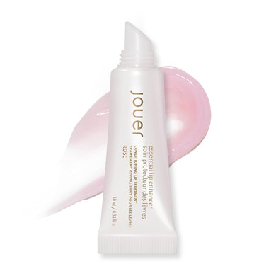 Jouer Essential Vegan Lip Enhancer - Plumping Lip Gloss - Enhancing Lip Conditioner - Moisturize, Plump, & Nourishing Lip Care - Jojoba Seed Oil & Maxi Lip Formula For Moisturizing & Fullness, Vanilla