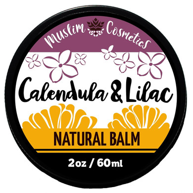 Calendula & Lilac Balm | 100% True Lilac Fragrance | Daily Hand Cream | Egyptian Calendula || Made In Canada - Muslim Cosmetics - Calendula & Lilac 2Oz