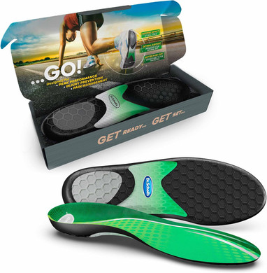 Dr. Scholl'S Performance Sized To Fit Running Insoles For Men & Women/Help Prevent Plantar Fasciitis, Shin Splints And RunnerS Knee