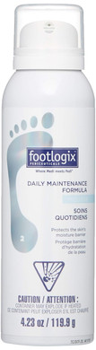 Footlogix Daily Maintenance Formula - Foot Moisturizer, Foot Mousse For Normal To Dry Skin Maintenance, Foot Mousse For Calluses And Dry Feet, 4.23Oz