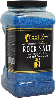 Detox Foot Soak Pedicure And Bath Salt, 128 Oz - Made With Dead Sea Salts, Eucalyptus And Peppermint Oil - Hydrates, Softens And Moisturizes