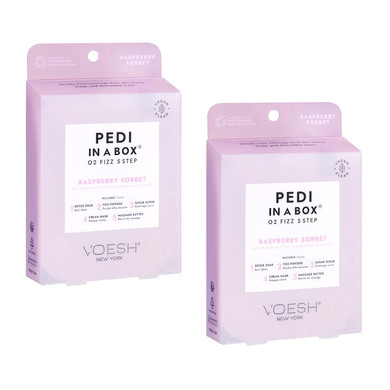 Voesh Pedi In A Box O2 Fizz, Detoxifying Spa Pedicure, Diy Pedi, At-Home Pedi, Pedi In A Box, Spa Foot Treatment, Vegan Beauty, Foot Detox, Pedicure Prep