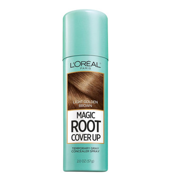 L'Oreal Paris Magic Root Cover Up Concealer Spray For Blondes, Medium Blonde, 2 Fl. Oz., Ammonia And Peroxide Free, Suitable For Medium Blonde Hair Color