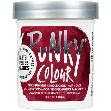 Punky Red Wine Semi Permanent Conditioning Hair Color, 3.5Oz