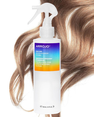 Arrojo Wave Mist Sea Salt Spray  Sulfate & Paraben-Free Sea Salt Hair Texture Spray  Adds Beach Waves, Volume, & Light Hold For All Hair Types, 8.3 Fl. Oz