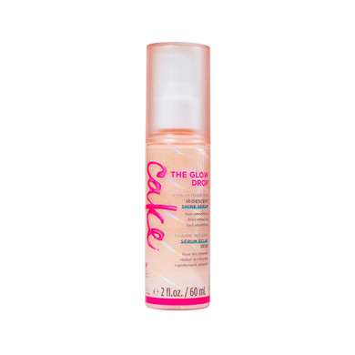 Cake Beauty The Glow Drop Iridescent Shine Serum, Vegan And Sulfate-Free, 2 Oz