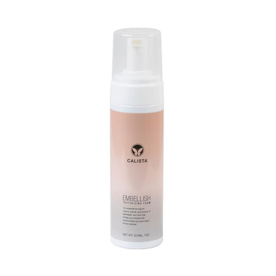 Calista Embellish Texturizing Foam | Volumizing Styling Mousse | Firm, Touchable Hold | Enhance Natural Texture | All Hair Types | 7 Oz