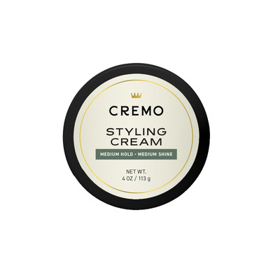 Cremo Hair Styling Matte Cream, Premium Barber Grade, Light Hold, Low Shine, Hair Cream And Hair Products For Men, 4 Oz