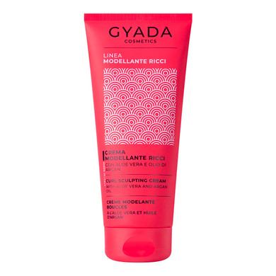 Gyada Curl Defining Cream - Styling Leave In Product For Curly And Wavy Hair With Frizz Control & Moroccan Argan Oil - Vegan & Green Formula - Cruelty Free - 6.76 Fl Oz