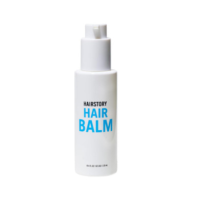 Hairstory Hair Balm, Moisturizing Air Dry Lotion, Leave In Conditioner Cream For All Hair Types, Adds Softness & Shine, Smooths Frizz, Defines Waves & Curls, 4Oz