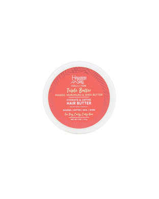Hawaiian Silky Mango Murumuru & Shea Butter Hair Butter, 4 Fl Oz - Nourish, Soften, Seal & Shine