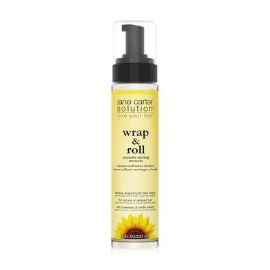 Jane Carter Solution Wrap & Roll Smooth Styling Mousse (8Oz) - No Buildup, Smoothing, Styler