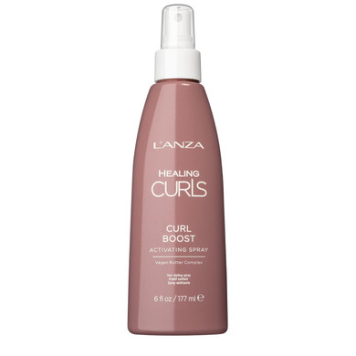L'Anza Healing Curls Curl Boost Activating Spray, Curl Enhancer Spray For Amplifying Hair Texture And Lightweight Hold, With Sulphate Free, Paraben Free Formula, New Bottle