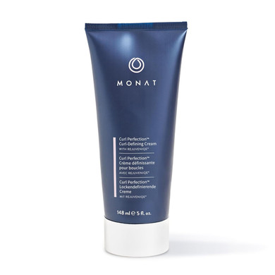 Monat Curl Perfection Curl-Defining Cream Infused With Rejuvenique®, Frizz-Fighting & Moisturizing Leave-In Styling Cream- All-Day Defined, Soft & Bouncy Curls For Wavy & Curly Hair -148 Ml/5 Fl Oz