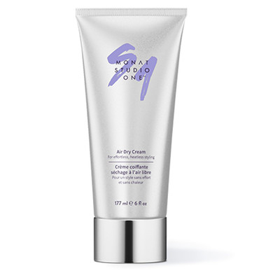 Monat Studio One Air Dry Cream - Soft, Hair Styling Cream For Touchable Hold And Humidity Protection. Hair Frizz Control For All-Hair Types And No Heat Needed - Net Wt. 177 Ml / 6 Fl. Oz