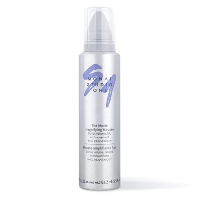 Monat Studio One The Moxie Magnifying Mousse -Lightweight Hair Mousse, Long-Lasting Anti Frizz, Helps Create Voluminous Style W/Touchable Hold. Soft Texture W/Out The Crunch - Net Wt. 170.1 G / 6
