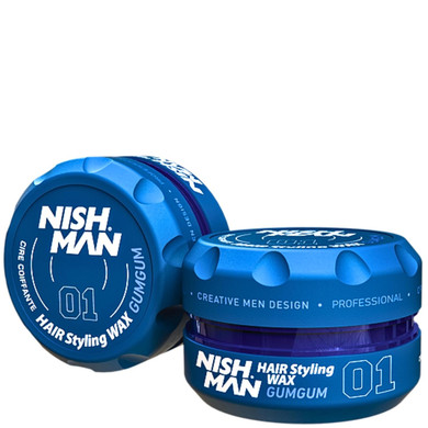 Nishman Hair Styling Gel Wax Gum Gum 01