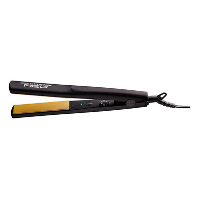 Red By Kiss Ceramic Tourmaline Professional Flat Iron  1 Hair Straightener With Temperature Control Up To 450°F, Anti-Frizz & Heat Damage Protection, Smooth, Frizz-Free Salon Quality Results