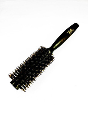 Round Mixed Bristle Wood Handle Styling Brush