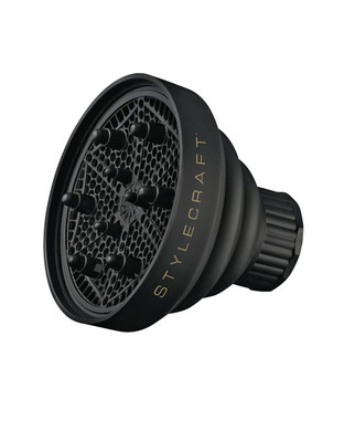 Stylecraft Professional Hair Dryer Diffuser Attachment, Fits Most Hair Dryers