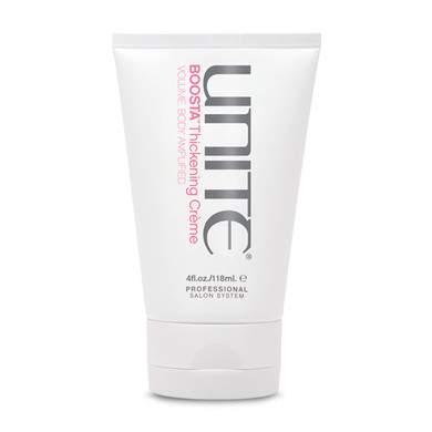 Unite Hair  Boosta Thickening Crème  Volume Cream  Thicker, Fuller, Protects Heat, Fine Hair, 4Oz