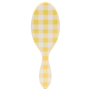 Wet Brush Original Detangler, Golden Gingham (Coastal Charm), Ultra-Soft Intelliflex Bristles Glide Through Tangles, Detangling Hair Brush (Wet & Dry), Women & Men, Limited Edition