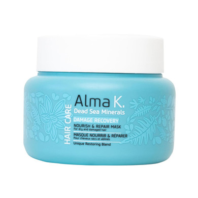 Alma K Nourish And Repair Hair Mask - Hair Moisturizer With Hyaluronic Acid, Argan Oil - Deep Conditioning Hair Mask For Damaged Hair - 6.7 Oz