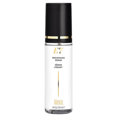 Aloxxi E7 Smoothing Serum, Lightweight Hair Serum With 7 Essential Oils, Smoothes, Strengthens & Adds Shine, For All Hair Types, 3.4 Fl Oz