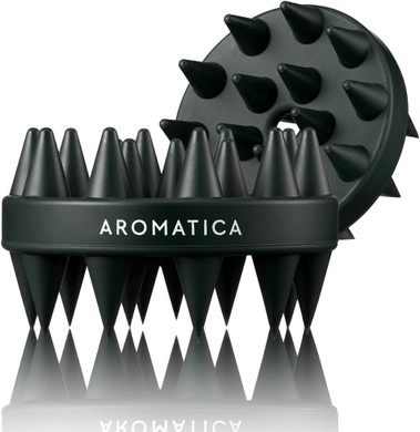 Aromatica Dual Scalp Care Shampoo Brush - Retrieve Nourished Hair With Scalp Scaling And Deep Cleansing, Mothers Day Gifts