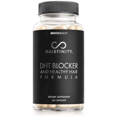 Hairfinity Dht Blocker And Healthy Hair Formula - Growth Supplement With Saw Palmetto, Biotin, And Vitamins To Stop Hair Loss And Regrow Hair - Vegan (60 Veggie-Capsules)