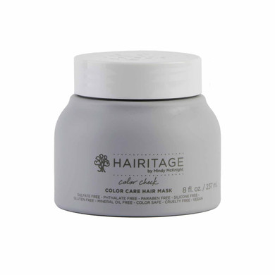 Hairitage Color Check Color Care Hair Mask For Color-Treated Hair And Dry & Damaged Hair - Uv Protection - Strengthening Moisture Repair Hair Treatment - Color-Safe Hair Mask - 8 Fl Oz