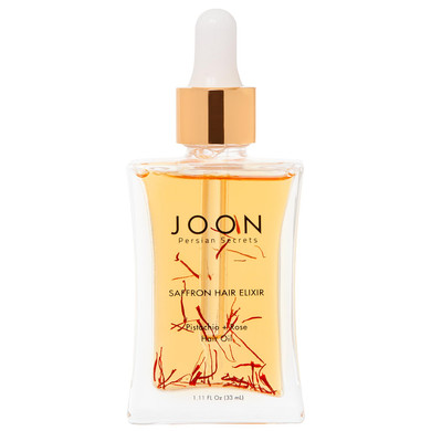 Joon Saffron Hair Elixir Pistachio + Rose Hair Oil, 1.11 Fl. Oz