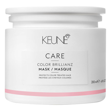 Keune Care Color Brillianz Mask, Deep-Conditioning & Uv-Protecting Treatment For Color-Treated Hair, 6.8 Fl Oz