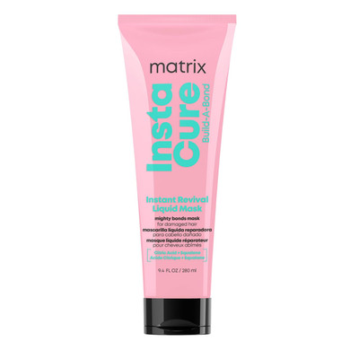 Matrix Instacure Build-A-Bond Instant Revival Liquid Mask - Repairs Very Damaged Hair, Citric Acid & Squalane, Softens & Smooths, Vegan & Sulfate-Free
