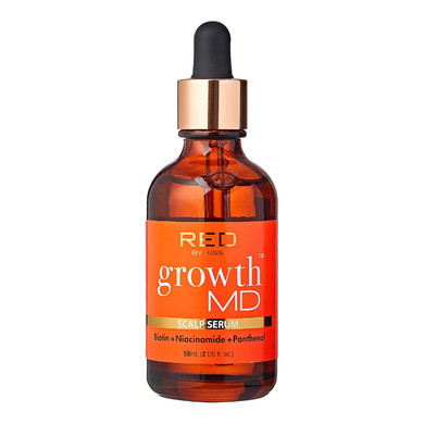Red By Kiss Growthmd Extra Strength Scalp Ampoule With Biotin, Brush Applicator, Peppermint Oil, Aloe Vera, Hydrates Scalp, Reduces Thinning, Fuller Hair Growth, Cooling & Soothing100Ml