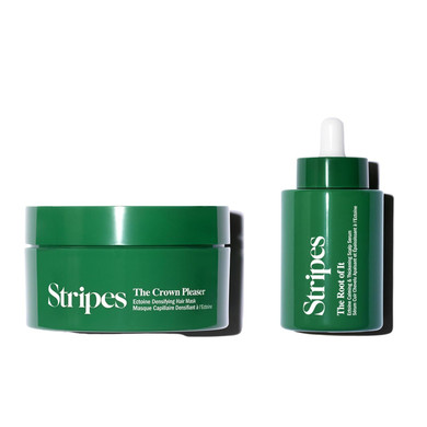 Stripes Naomi Watts Helping Strands Bundle Scalp Serum Hair Thickening Mask Full Size Improves Density And Thickness Creates Shine