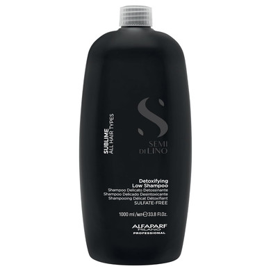 Alfaparf Milano Semi Di Lino Sublime Sulfate Free Detox Shampoo, 8.45 Fl Oz