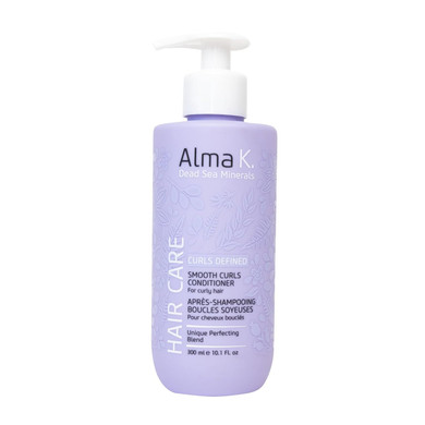 Alma K Smooth Curls Conditioner - Hair Conditioner For Women - Moisturizing Conditioner With Avocado Butter - Curly Hair Conditioner - 10.1 Oz