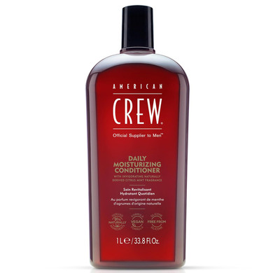 American Crew Conditioner For Men, Daily Moisturizer, Naturally Derived, Vegan Formula, Citrus Mint Fragrance, 15.2 Fl Oz