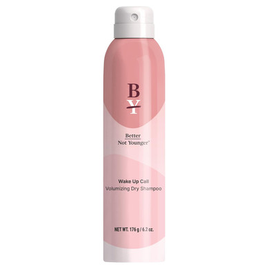 Better Not Younger Wake Up Call Volumizing Dry Shampoo  Refreshes Hair, Adds Instant Volume & Fullness, No White Residue, For Fine & Thinning Hair  6.2 Oz