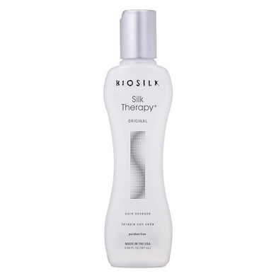 Biosilk Silk Therapy Original, Reconstructing Treatment For Adding Shine & Helping Prevent Split Ends, Sulfate, Paraben, & Cruelty-Free, 34 Oz