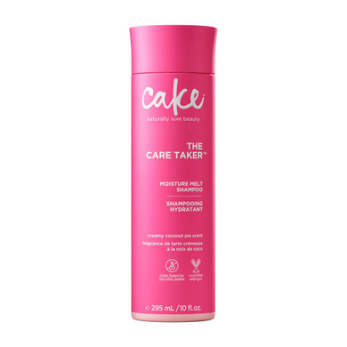 Cake Beauty Moisturizing Shampoo, The Care Taker  Hydrates And Replenishes Dry Hair  With Coconut Water, Hyaluronic Acid & Shea Butter - For All Hair Types - 10 Fl Oz