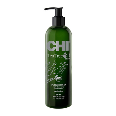 Chi Tea Tree Oil Conditioner, Strengthens Hair & Invigorates & Soothes Worn Out Locks, Sulfate, Paraben, & Cruelty-Free, 25 Oz