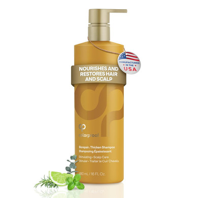 Colorproof Biorepair Thicken Shampoo For Thinning Color-Treated Hair, Nourishes & Stimulates Hair & Scalp, Thicker, Fuller Looking Hair, Sulfate-Free, Vegan