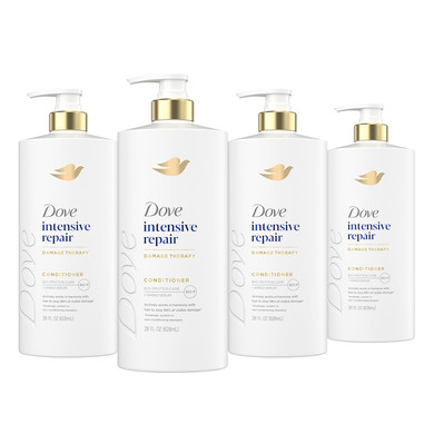 Dove Conditioner Intensive Repair For Damaged Hair With Bio-Protein Care Technology And Amino Serum 28 Fl Oz