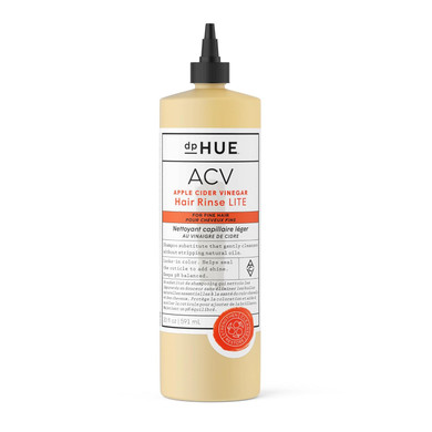 Dphue Apple Cider Vinegar Hair Rinse Lite, 8.5 Oz - Shampoo Alternative, Scalp Cleanser & Post Workout Rinse - WonT Weigh Fine Hair Down - Removes Buildup & Sweat